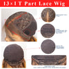 Wig Human Hair Ombre Lace Front Wig Brazilian